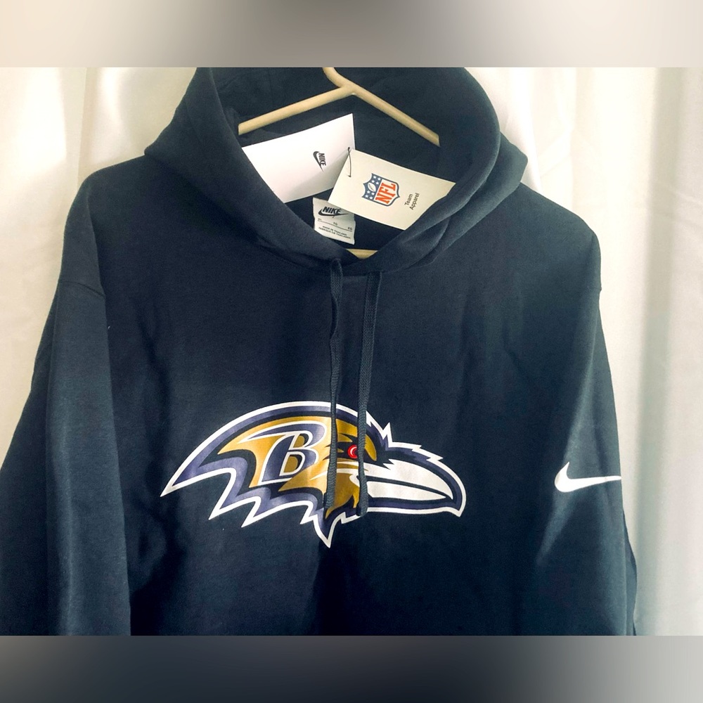 NFL RAVENS PULLOVER HOODIE BY NIKE